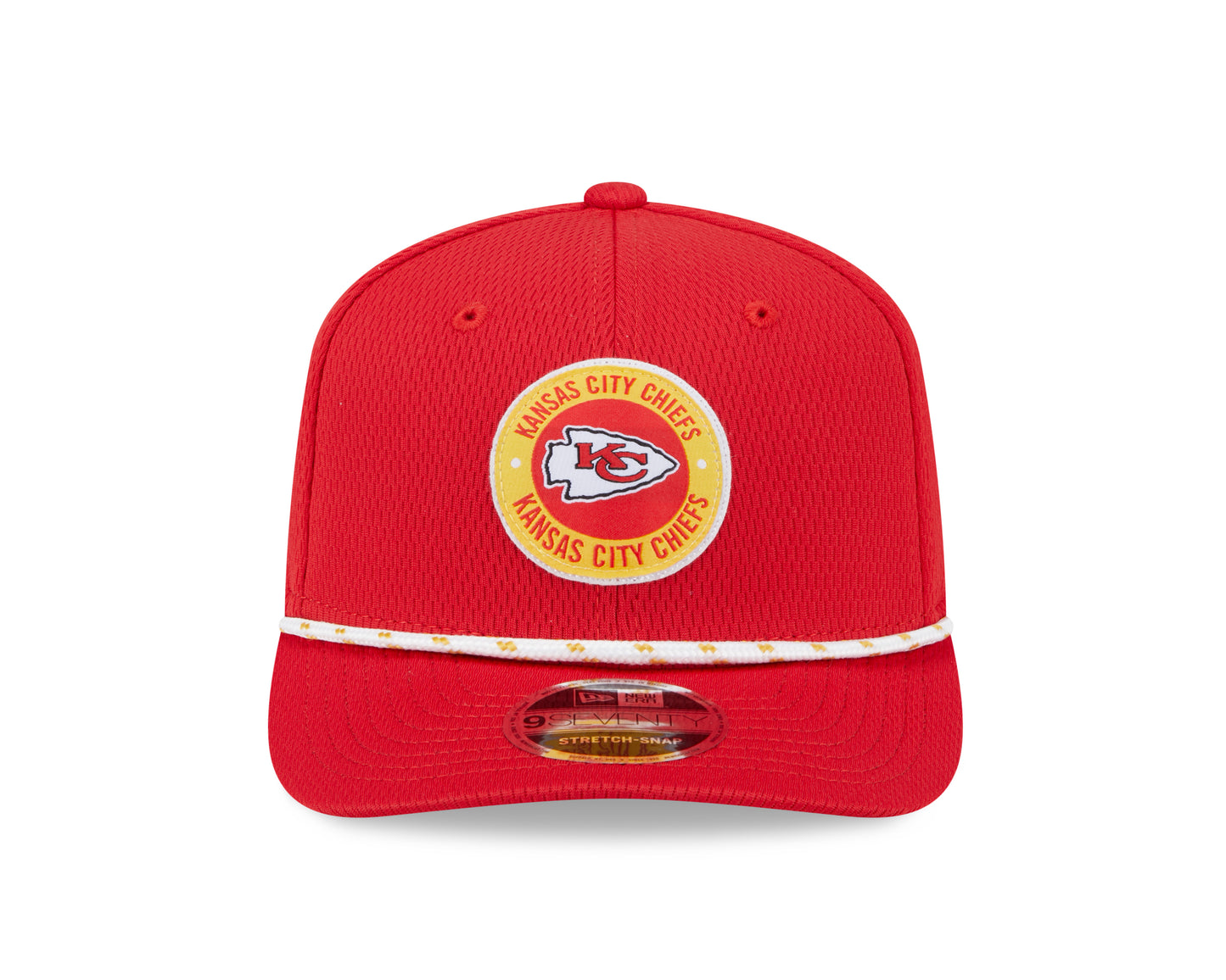 Men's Kansas City Chiefs New Era 2024 Sideline Red 9SEVENTY Adjustable Hat