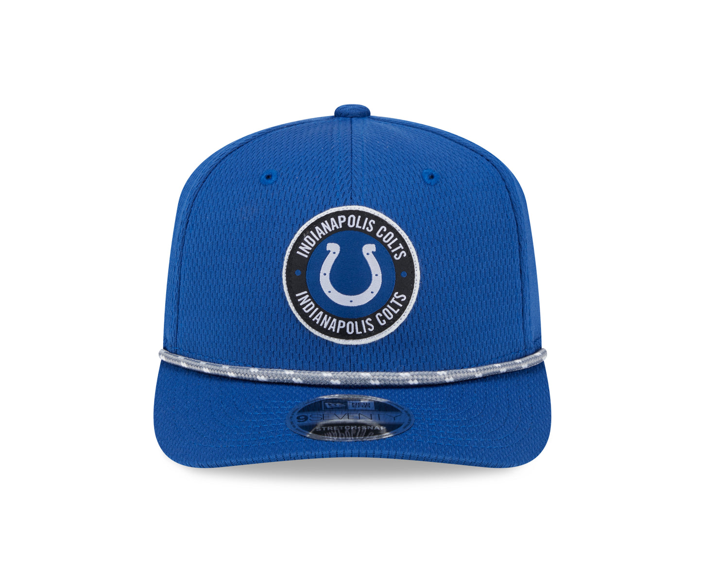 Men's Indianapolis Colts New Era 2024 Sideline Blue 9SEVENTY Adjustable Hat