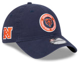 Men's Chicago Bears 2024 NFL Sideline Navy Primary 9TWENTY Adjustable Hat - Pro Jersey Sports