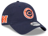 Men's Chicago Bears 2024 NFL Sideline Navy C 9TWENTY Adjustable Hat - Pro Jersey Sports