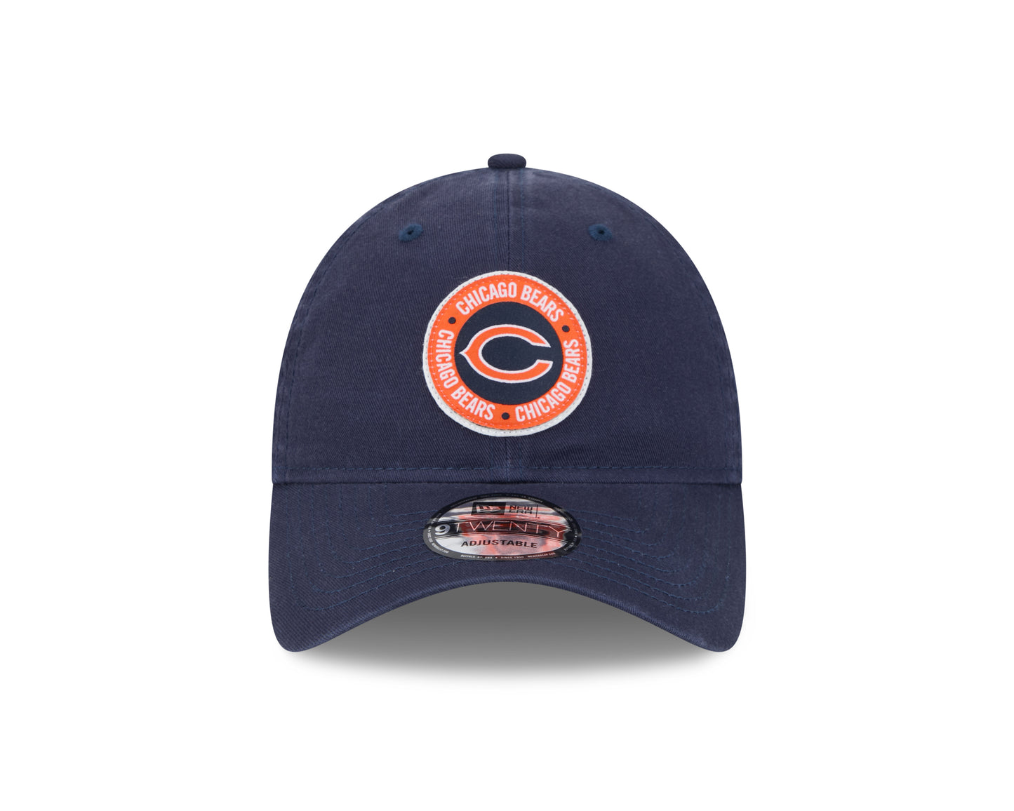 Men's Chicago Bears 2024 NFL Sideline Navy C 9TWENTY Adjustable Hat