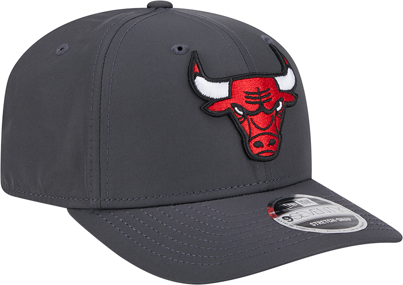 Chicago Bulls New Era Gray Performance 9SEVENTY Adjustable Hat