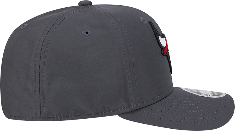 Chicago Bulls New Era Gray Performance 9SEVENTY Adjustable Hat
