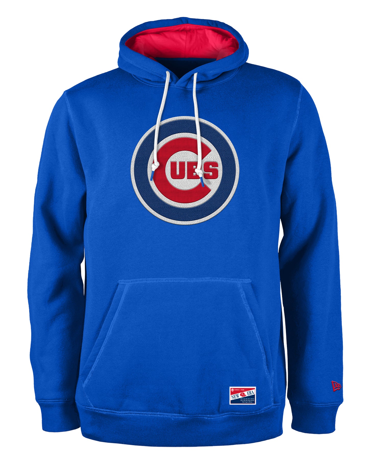 Mens Chicago Cubs New Era Heather Royal Primary Hoodie