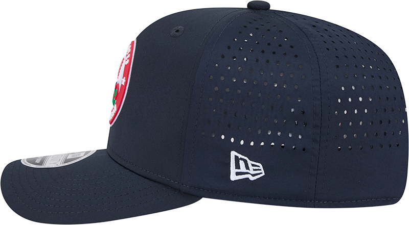 Team USA Olympics Navy Performance New Era 9SEVENTY Stretch Snap Adjustable Hat - Pro Jersey Sports