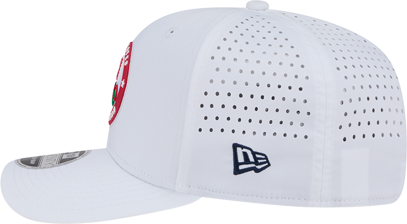 Team USA Olympics White Performance New Era 9SEVENTY Stretch Snap Adjustable Hat - Pro Jersey Sports