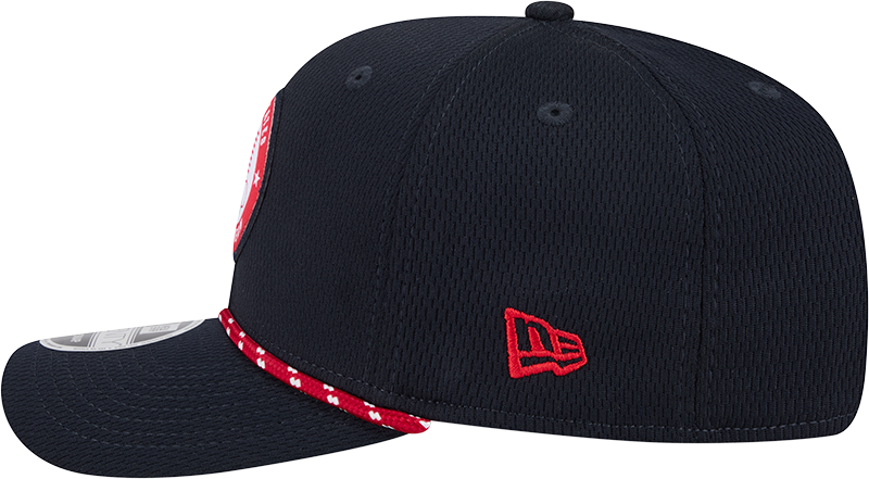 Team USA Olympics Navy Rope New Era 9SEVENTY Stretch Snap Adjustable Hat - Pro Jersey Sports