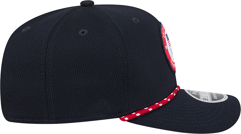 Team USA Olympics Navy Rope New Era 9SEVENTY Stretch Snap Adjustable Hat - Pro Jersey Sports