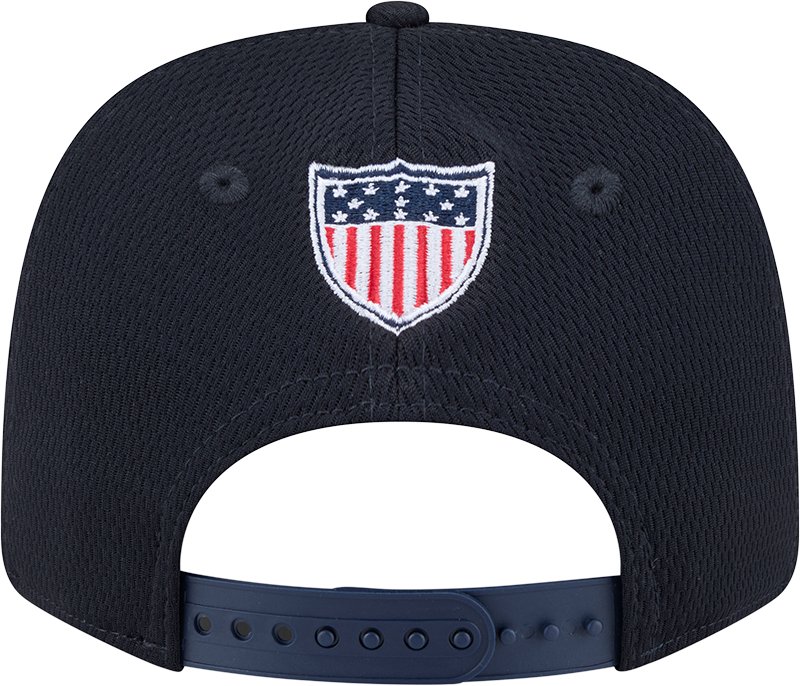 Team USA Olympics Navy Rope New Era 9SEVENTY Stretch Snap Adjustable Hat - Pro Jersey Sports