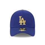 Los Angeles Dodgers New Era Royal Blue MLB Gold Champions 39THIRTY Flex Fit Hat - Pro Jersey Sports