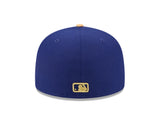 Los Angeles Dodgers New Era Royal Blue MLB Gold Champions 59FIFTY Hat - Pro Jersey Sports