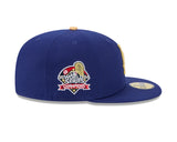 Los Angeles Dodgers New Era Royal Blue MLB Gold Champions 59FIFTY Hat - Pro Jersey Sports