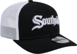 Chicago White Sox City Connect Black/White Southside 9SEVENTY Trucker Adjustable Hat - Pro Jersey Sports