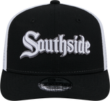 Chicago White Sox City Connect Black/White Southside 9SEVENTY Trucker Adjustable Hat - Pro Jersey Sports