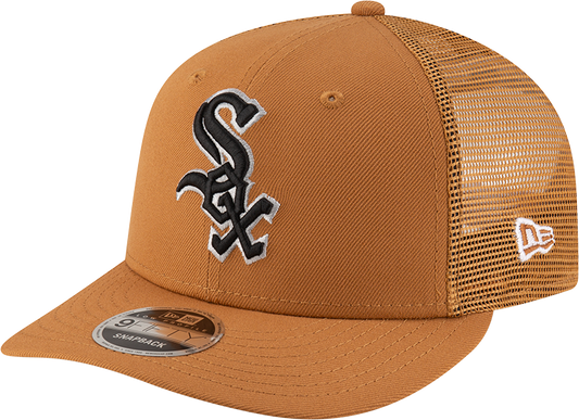 Chicago White Sox New Era Bronze Low Profile Trucker 9FIFTY Snapback Hat