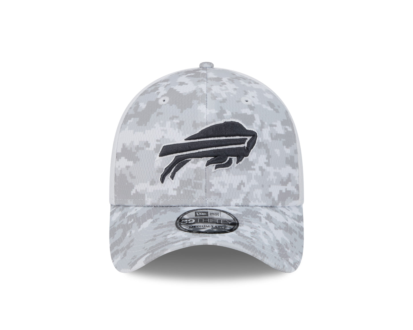 Buffalo Bills New Era Arctic Camo/ White 2024 Salute to Service 39THIRTY Flex Hat