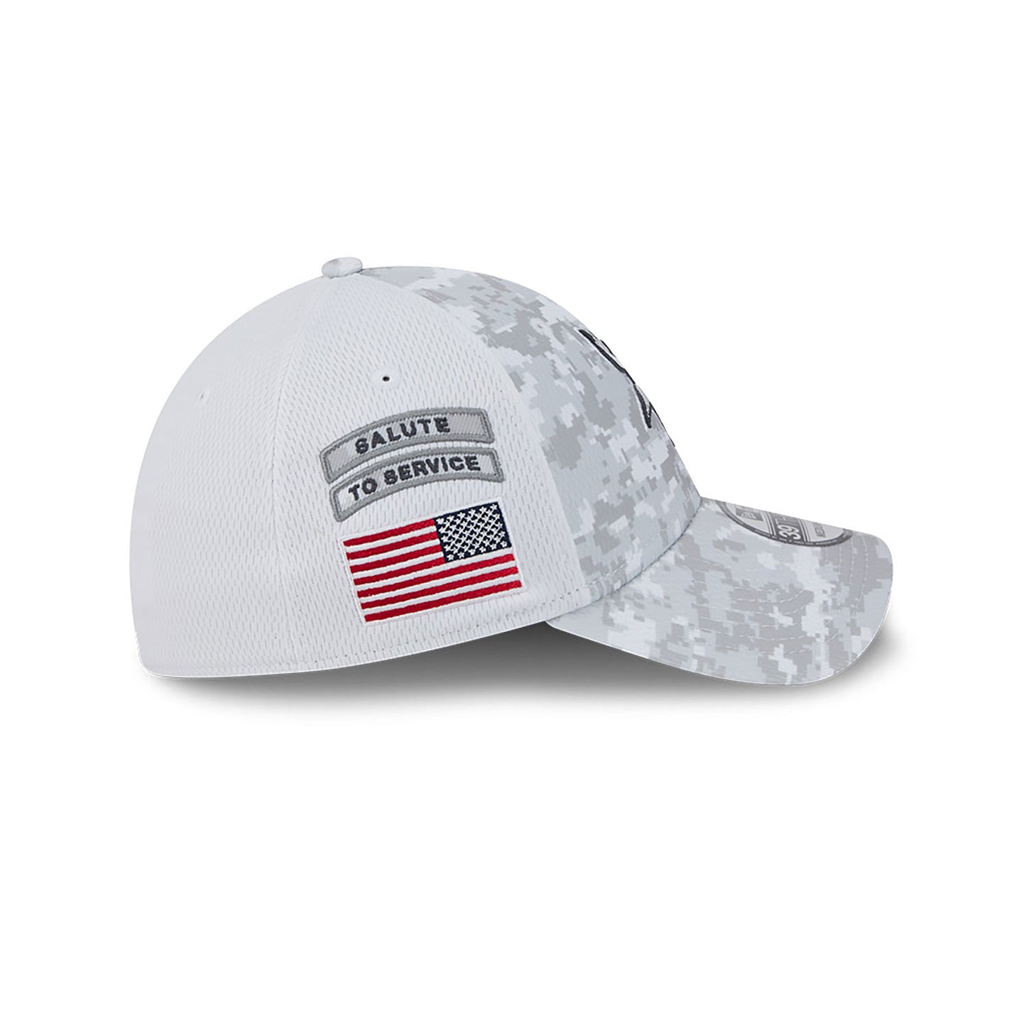 Minnesota Vikings New Era Arctic Camo/White 2024 Salute to Service 39THIRTY Flex Hat