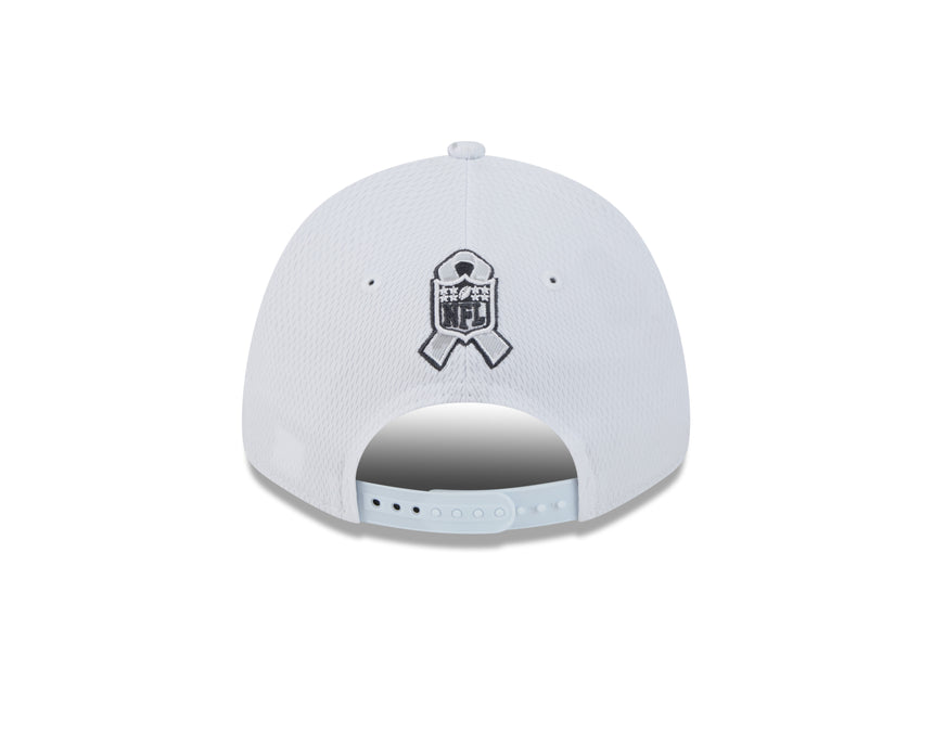 Men's San Francisco 49ers New Era White Arctic Camo 2024 NFL Salute To Service 9FORTY Adjustable Hat - Pro Jersey Sports