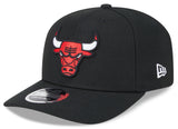 Chicago Bulls New Era Black 9SEVENTY Adjustable Hat - Pro Jersey Sports