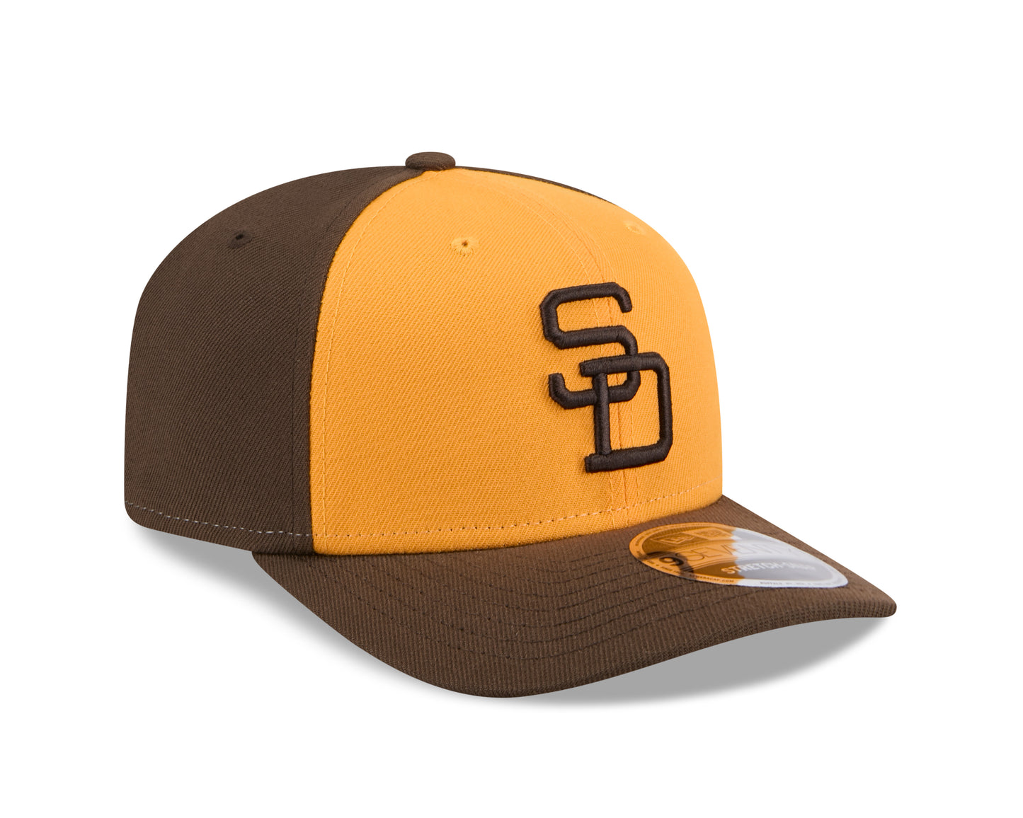 San Diego Padres Cooperstown New Era 9SEVENTY Brown Adjustable Hat