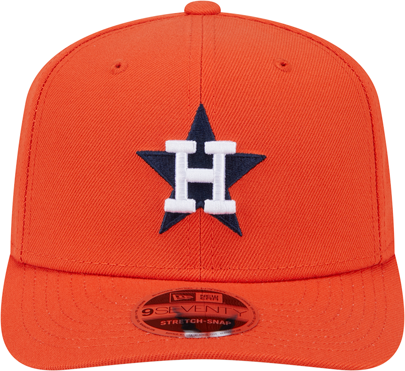 Houston Astros Orange New Era Player Replica 9SEVENTY Stretch Snap Adjustable Hat - Pro Jersey Sports