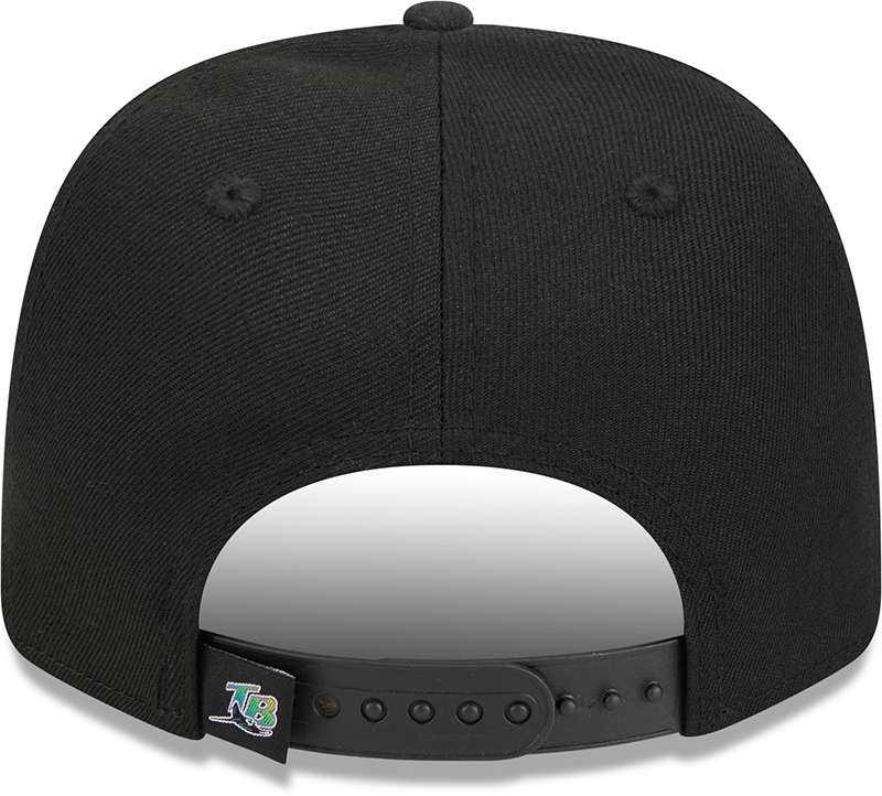 Tampa Bay Rays Cooperstown New Era Black 9SEVENTY Adjustable Hat - Pro Jersey Sports
