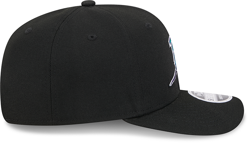 Tampa Bay Rays Cooperstown New Era Black 9SEVENTY Adjustable Hat - Pro Jersey Sports