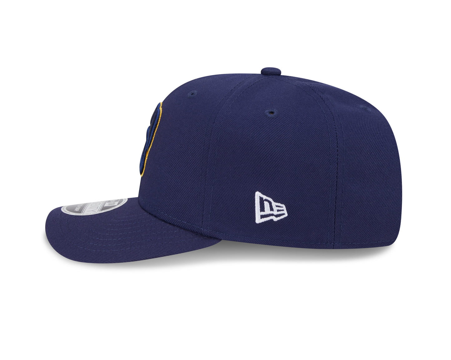 Milwaukee Brewers New Era Home Navy 9SEVENTY Adjustable Hat