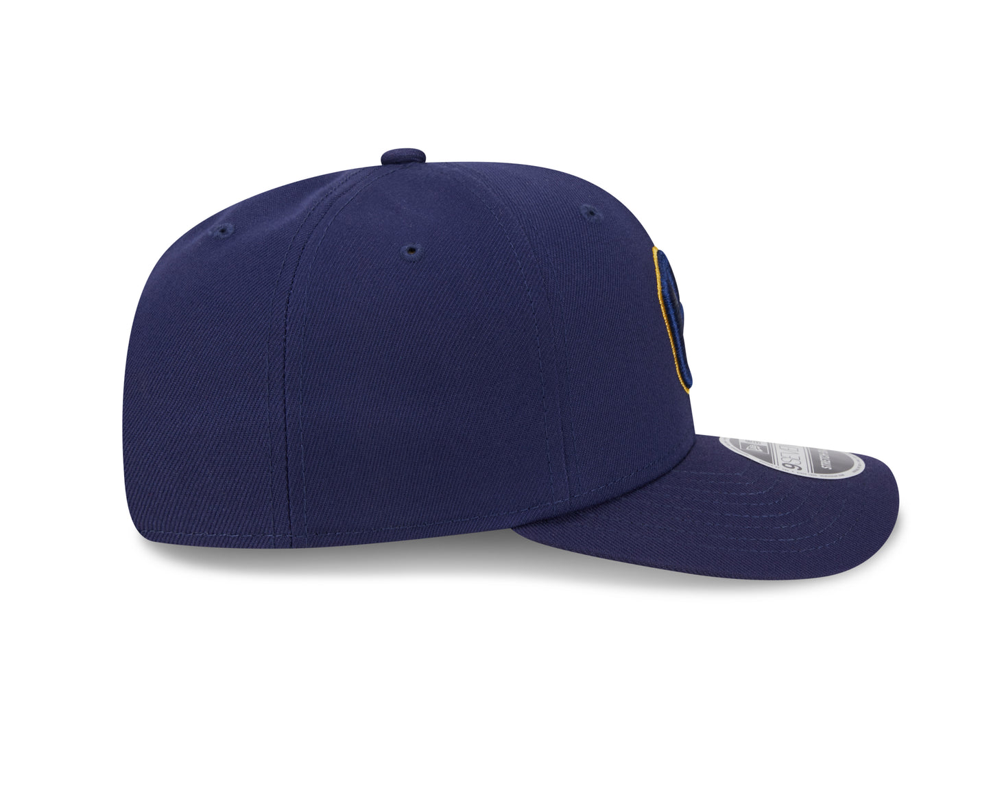 Milwaukee Brewers New Era Home Navy 9SEVENTY Adjustable Hat