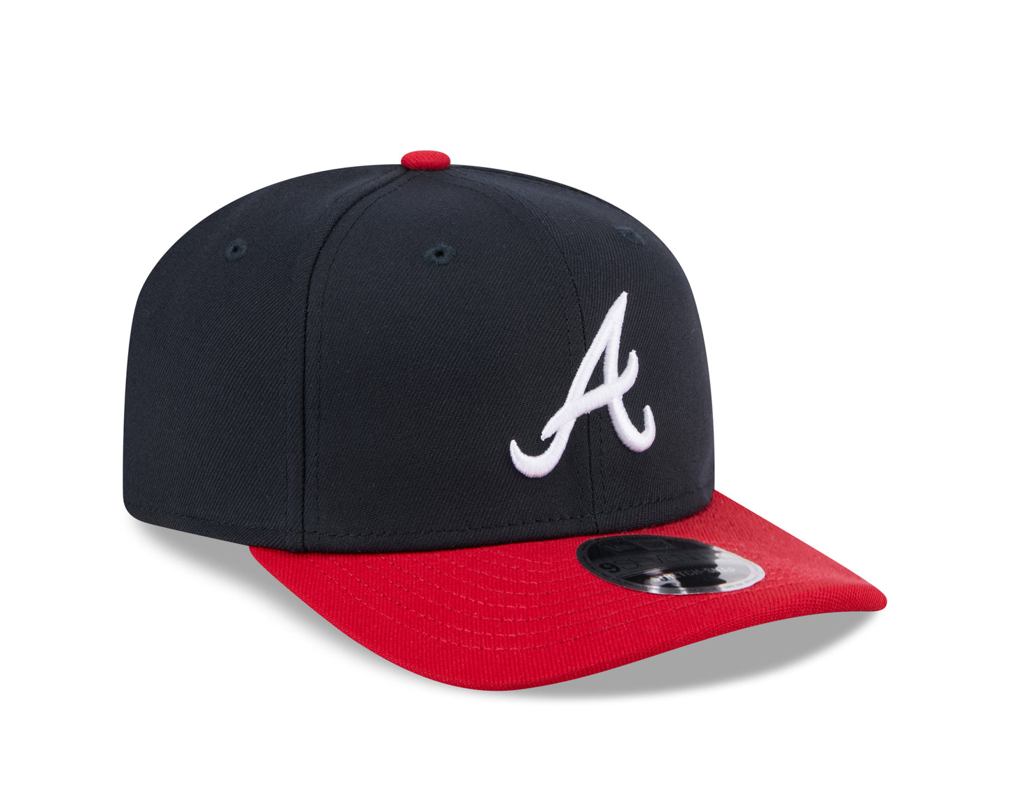 Atlanta Braves New Era Navy/Red 9SEVENTY Adjustable Hat