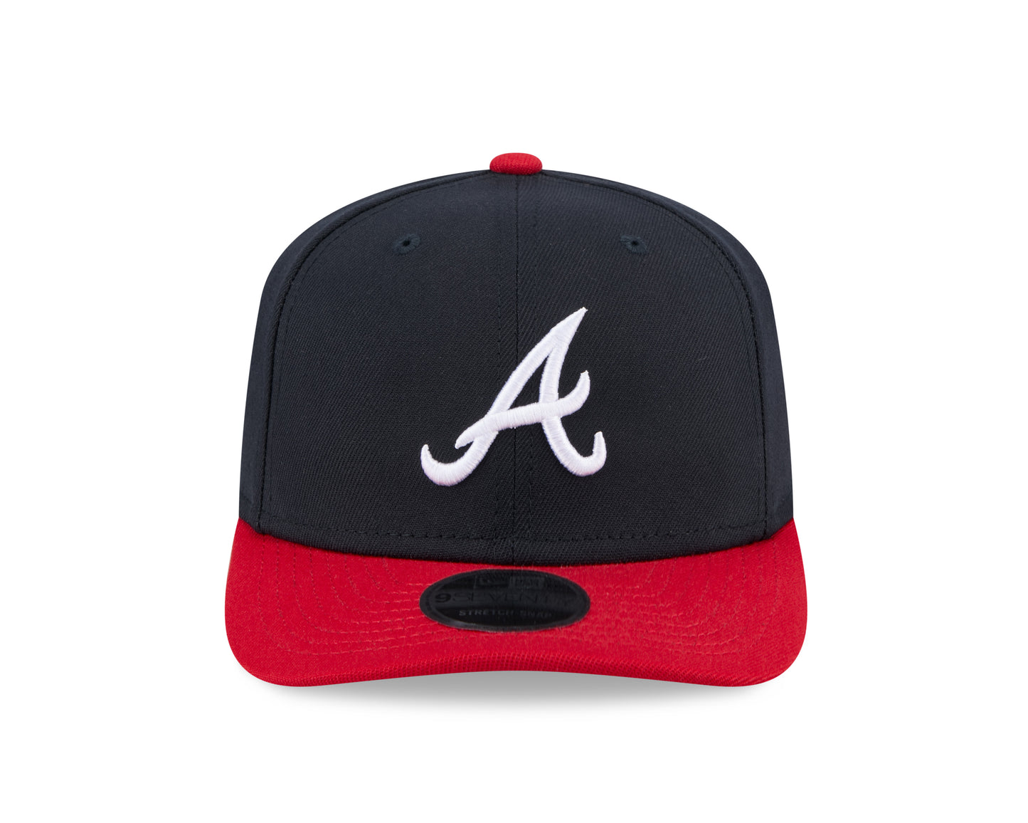 Atlanta Braves New Era Navy/Red 9SEVENTY Adjustable Hat