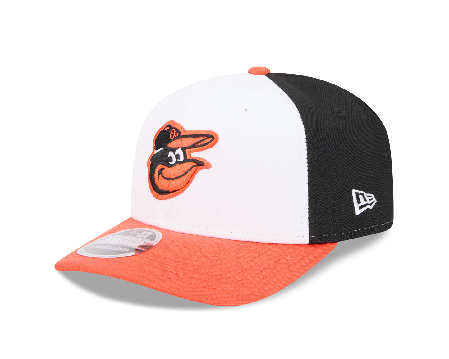 Baltimore Orioles New Era Black 9SEVENTY Adjustable Hat