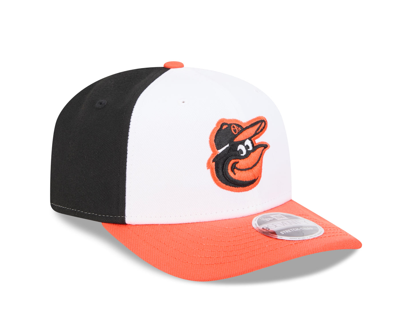 Baltimore Orioles New Era Black 9SEVENTY Adjustable Hat