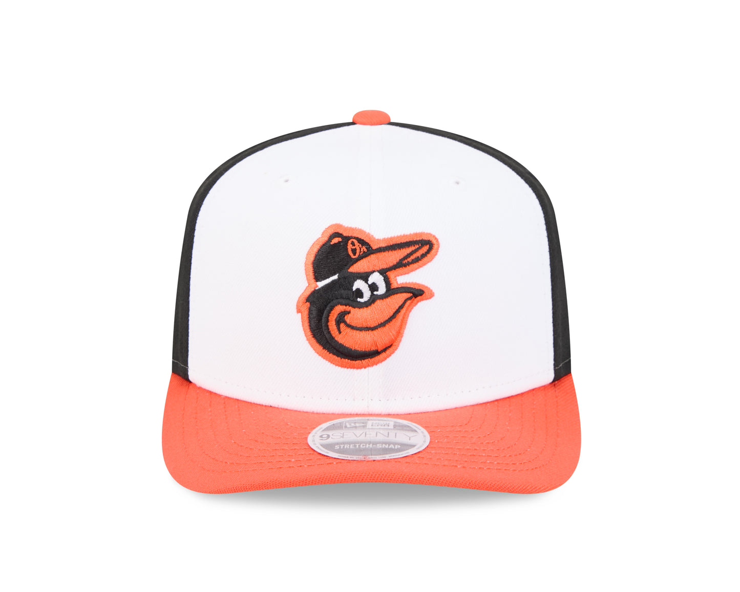 Baltimore Orioles New Era Black 9SEVENTY Adjustable Hat