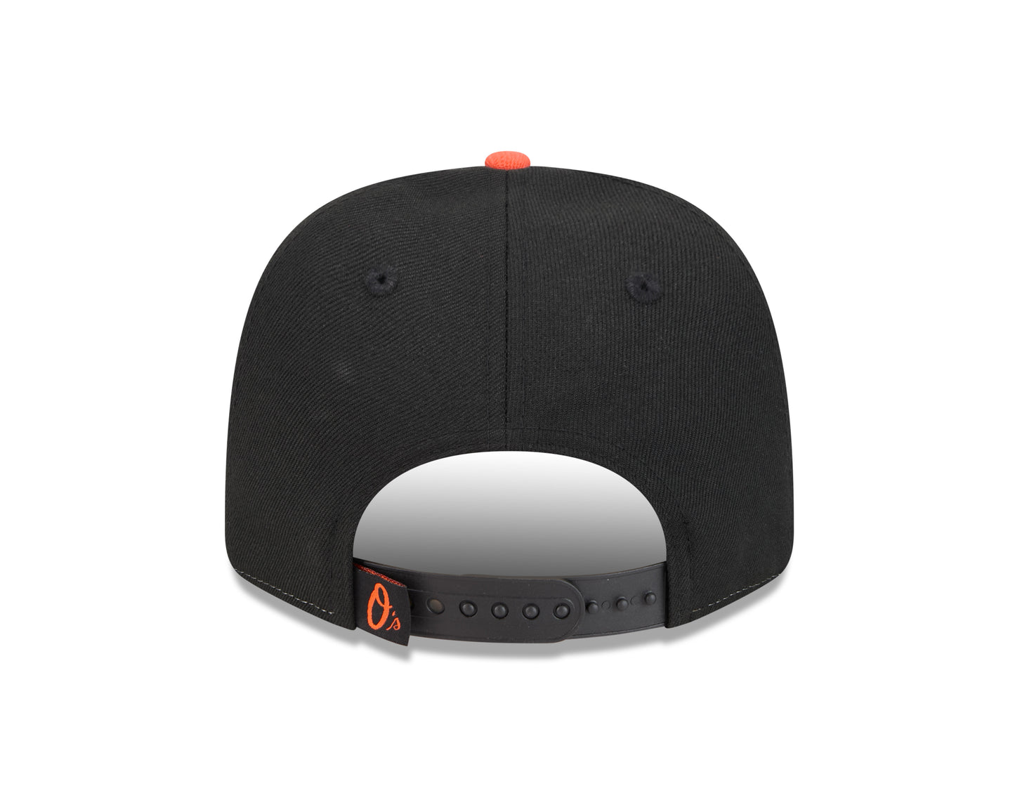 Baltimore Orioles New Era Black 9SEVENTY Adjustable Hat