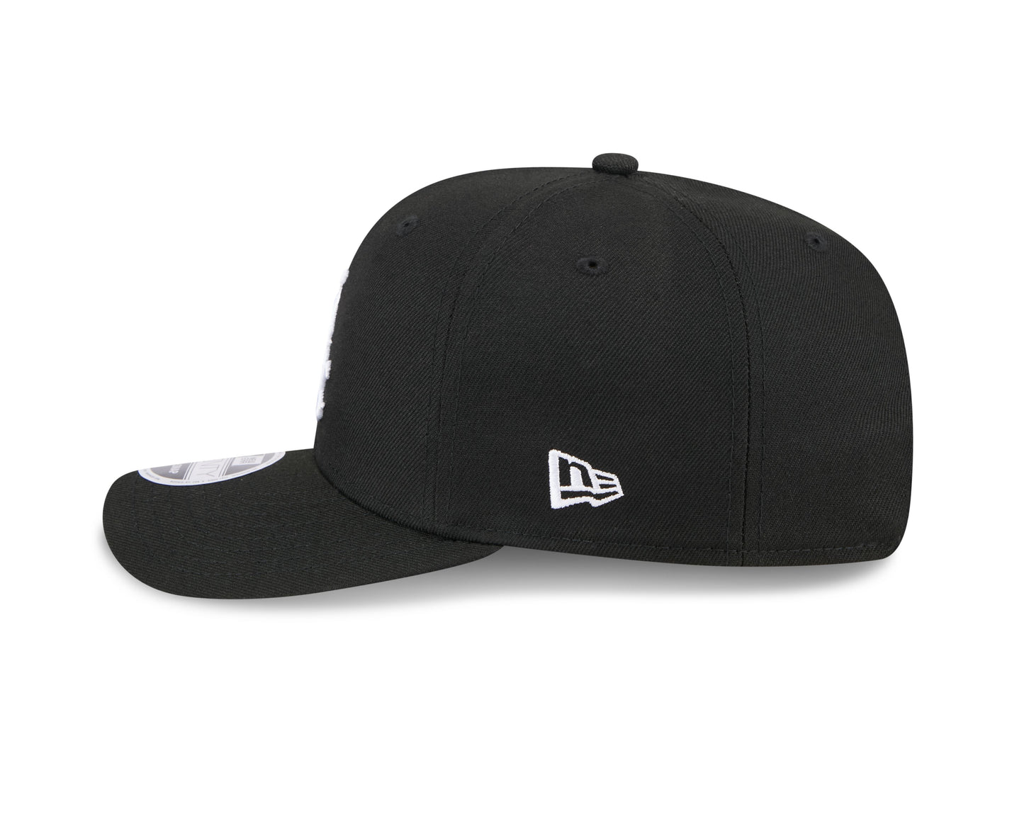 Chicago White Sox 9New Era Black 9SEVENTY Adjustable Hat