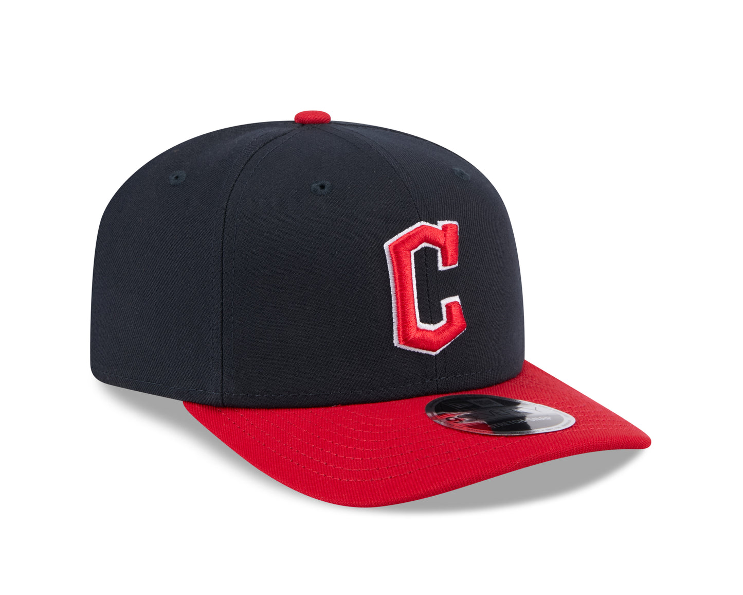 Cleveland Guardians New Era Home Navy/Red 9SEVENTY Adjustable Hat