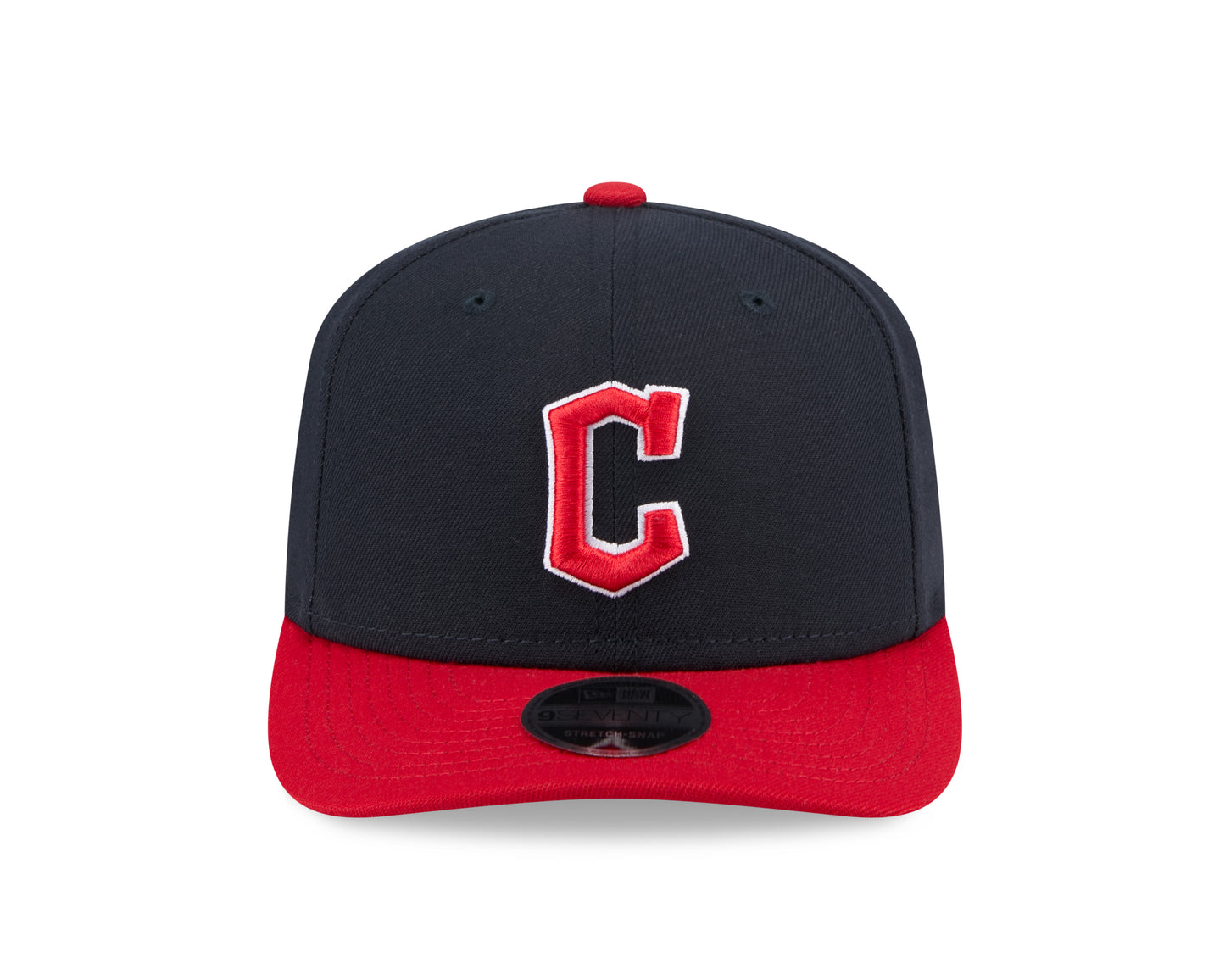 Cleveland Guardians New Era Home Navy/Red 9SEVENTY Adjustable Hat