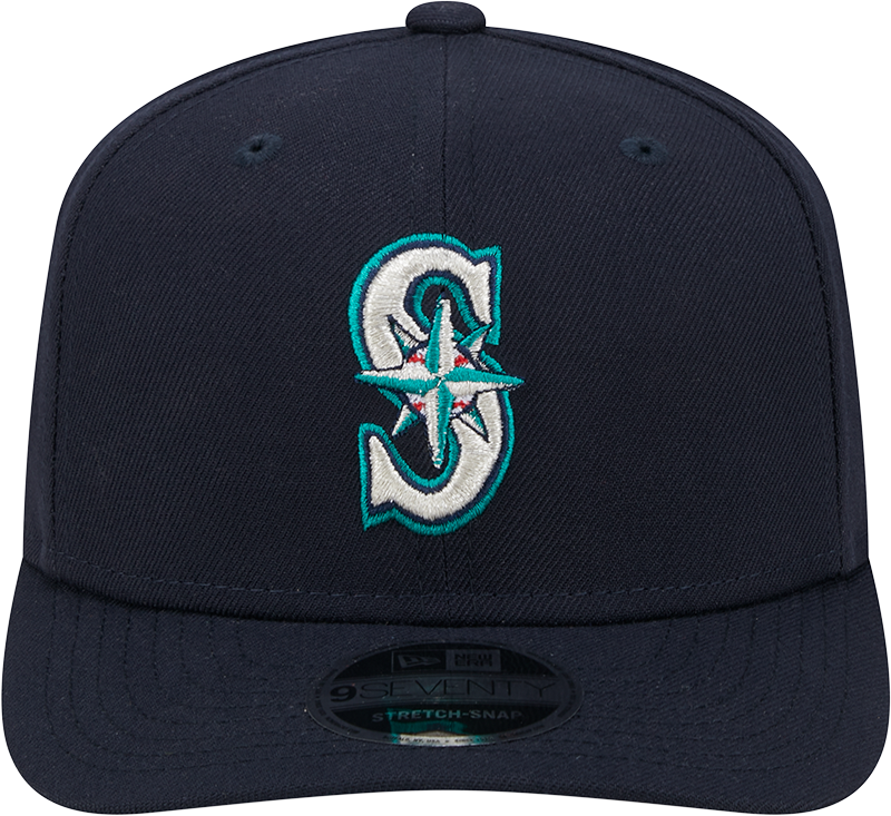 Seattle Mariners New Era Home Navy 9SEVENTY Adjustable Hat - Pro Jersey Sports