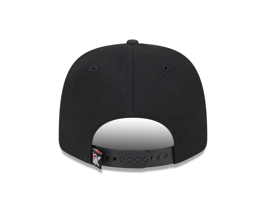 Pittsburgh Pirates New Era Home Black 9SEVENTY Adjustable Hat - Pro Jersey Sports