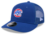 Chicago Cubs New Era Royal Blue Alternate Trucker Low Profile 9FIFTY Snapback Adjustable Hat - Pro Jersey Sports