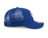 Chicago Cubs New Era Royal Blue Alternate Trucker Low Profile 9FIFTY Snapback Adjustable Hat - Pro Jersey Sports