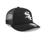Chicago White Sox New Era Black Trucker Low Profile 9FIFTY Snapback Adjustable Hat - Pro Jersey Sports