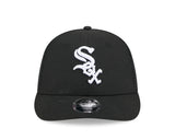 Chicago White Sox New Era Black Trucker Low Profile 9FIFTY Snapback Adjustable Hat - Pro Jersey Sports