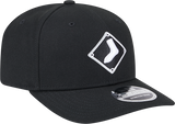 Chicago White Sox Diamond New Era Black 9SEVENTY Adjustable Hat - Pro Jersey Sports