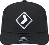 Chicago White Sox Diamond New Era Black 9SEVENTY Adjustable Hat - Pro Jersey Sports