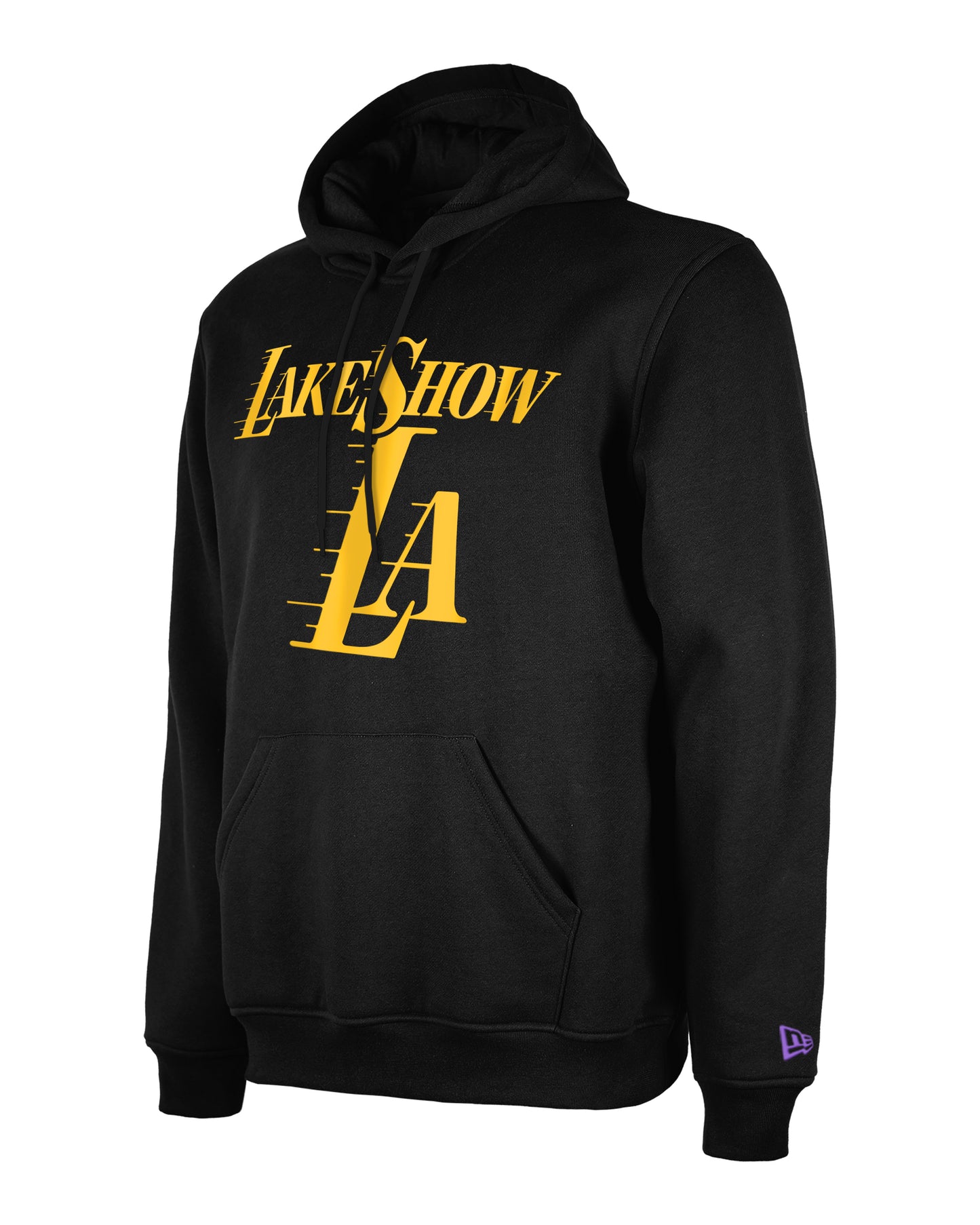 Men's Los Angeles Lakers New Era Black City Edition Pullover Hoodie