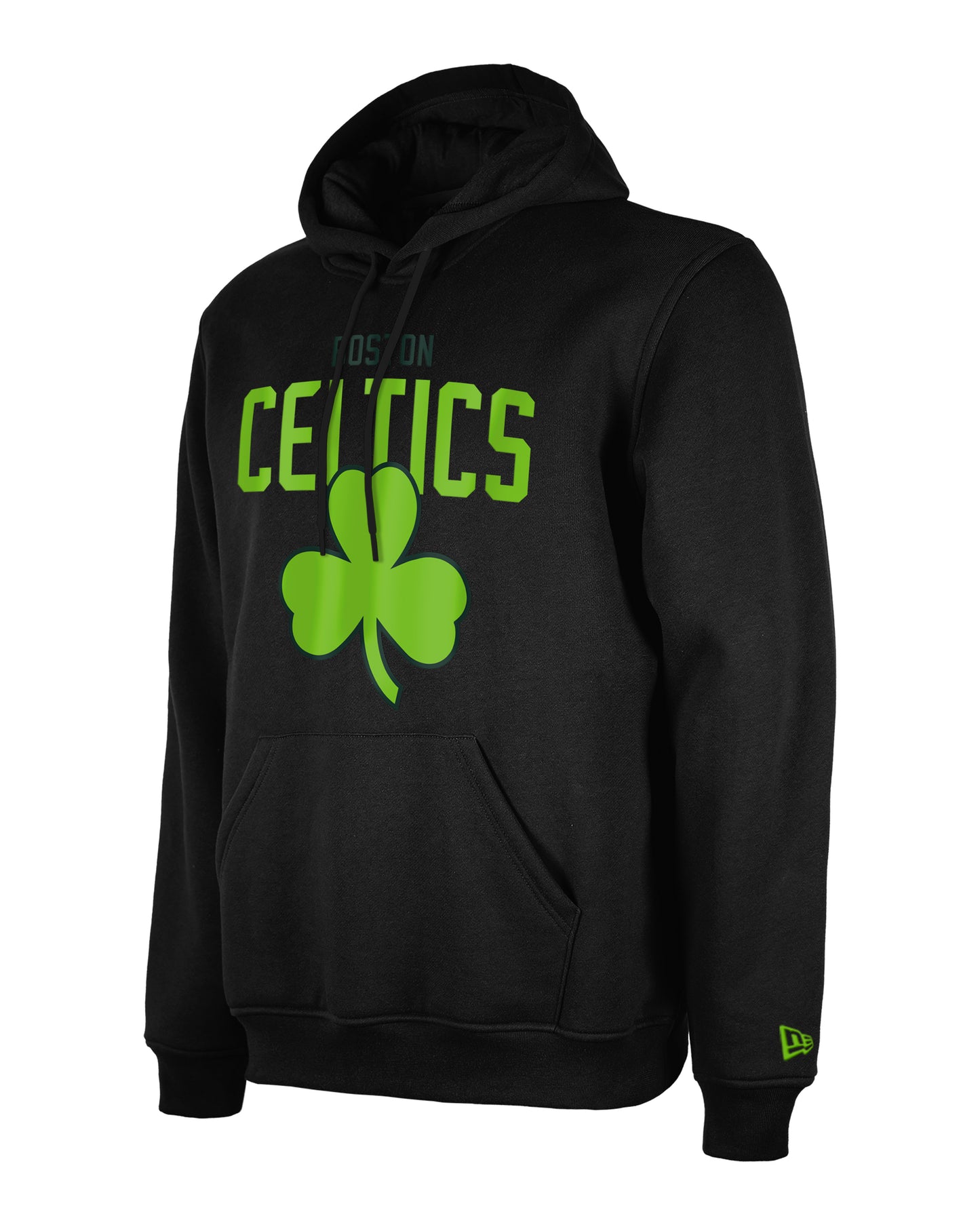 Men's Boston Celtics New Era Black City Edition Pullover Hoodie