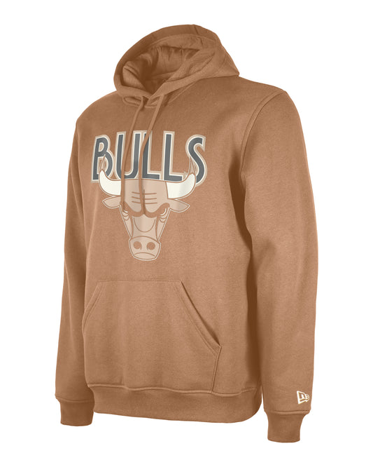 Men's Chicago Bulls New Era Wheat City Edition Pullover Hoodie