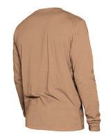 Men's Chicago Bulls New Era NBA City Edition Wheat Long Sleeve Tee - Pro Jersey Sports